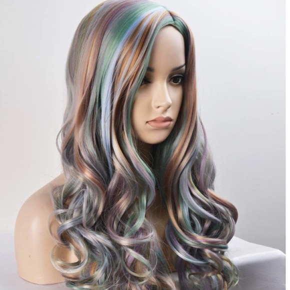 ✨Kris Multi color Cosplay full cap wig *NWT*✨ - Picture 3 of 6